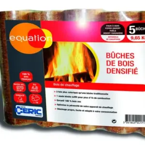 Palette bois densifié EQUATION 5 x 104