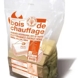 Bûches L.30 cm, sac 25 dm³