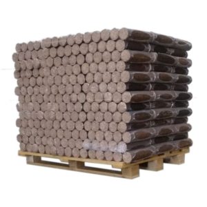 BOIS DENSIFIÉ – FEUILLUS – 1/2 PALETTE DE 538 KG