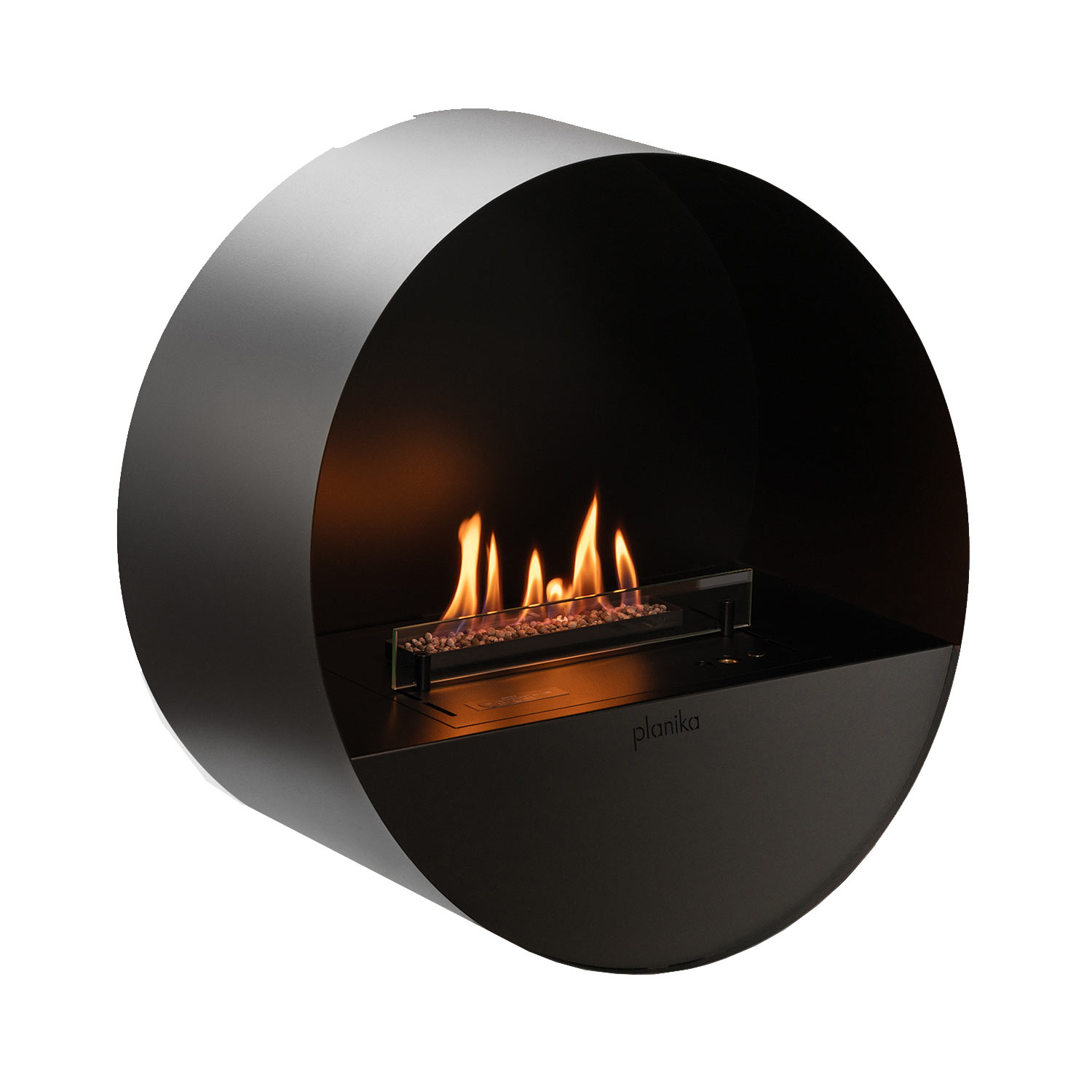 Cheminée bioéthanol murale Planika Bubble Wall