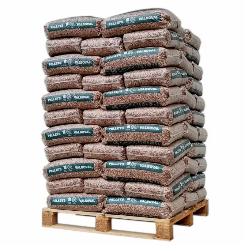 PELLET VALBOVAL - PALETTE DE 65 SACS DE 15 KG