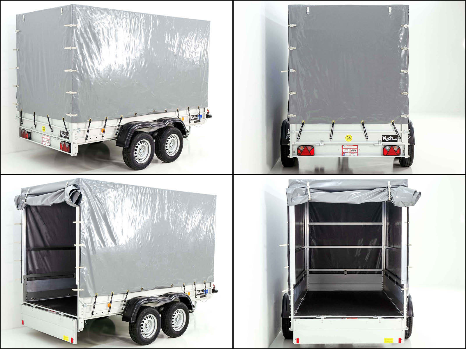 '-Anhänger 150x300cm 2,0t | Typ 7.20 Hobby | Hochplane 180 cm | Angebot |-Neu – Bild 6
