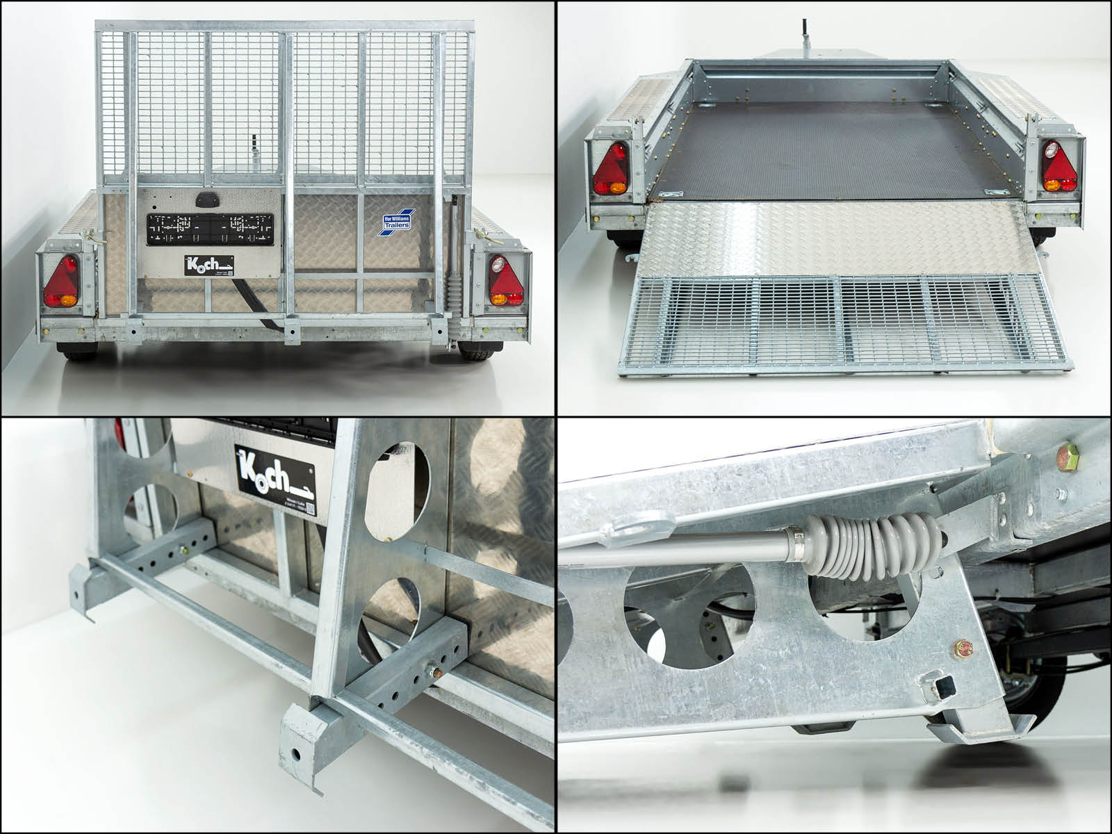 Ifor Williams Baumaschinenanhänger GX105 157×303 2,7t | Auffahrrampe-Neu – Bild 3