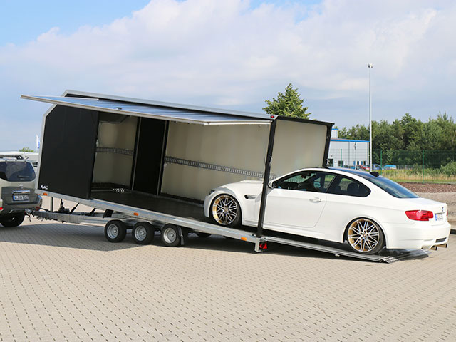Vezeko Autotrailer Cargo Race Master 230×550 cm Höhe: 210 cm 3,5t | E-Winde-Neu – Bild 4