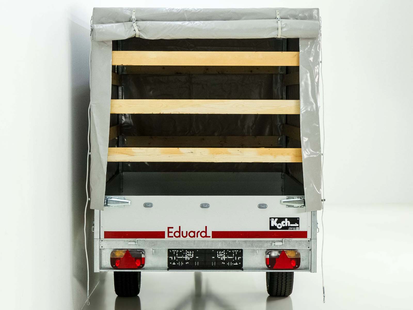 Eduard Hochlader Anhänger 2615 GE | 150×256 cm | 1,35t | Hochplane 160cm-Neu – Bild 3