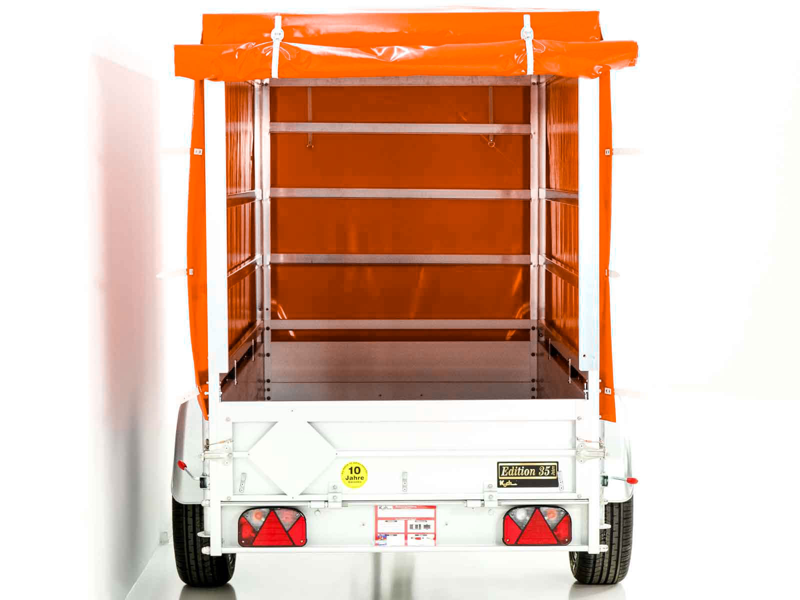'-Anhänger „Edition 35“ 125x250cm 1300kg | Typ 4.13 | Hochplane 160cm – Orange-Neu – Bild 6