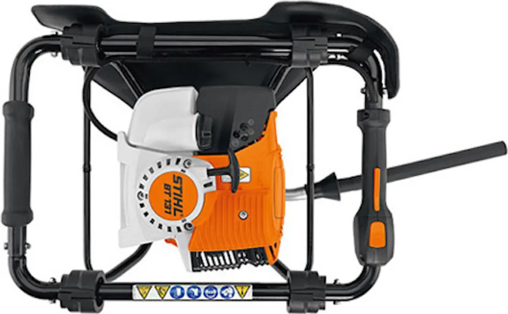 STIHL Erdbohrgerät BT 131 Bohrgerät Erdbohrer Pfahlbohrer BT131 ohne Bohrspitzen – Bild 4