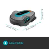Gardena SILENO Life Mähroboter 15101-20 – Leiser, smarter Rasenmäher für Flächen bis 750m² mit SensorCut, Frostsensor und App-Steuerung – Bild 5