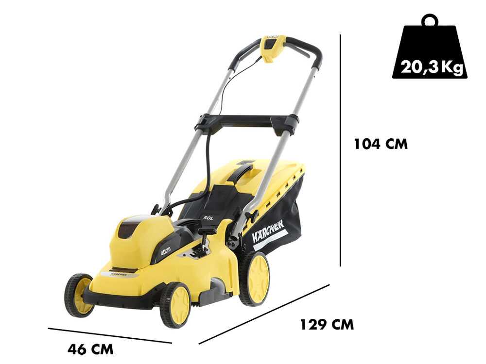 Akku Rasenmäher Kärcher LMO 36-40 - OHNE AKKU UND LADEGERÄT