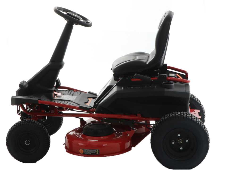 Akku-Rasentraktor GeoTech-Pro Green-Kart 76 -Akkumotor 48V/50 Ah - Seitenauswurf,Mulchen – Bild 4