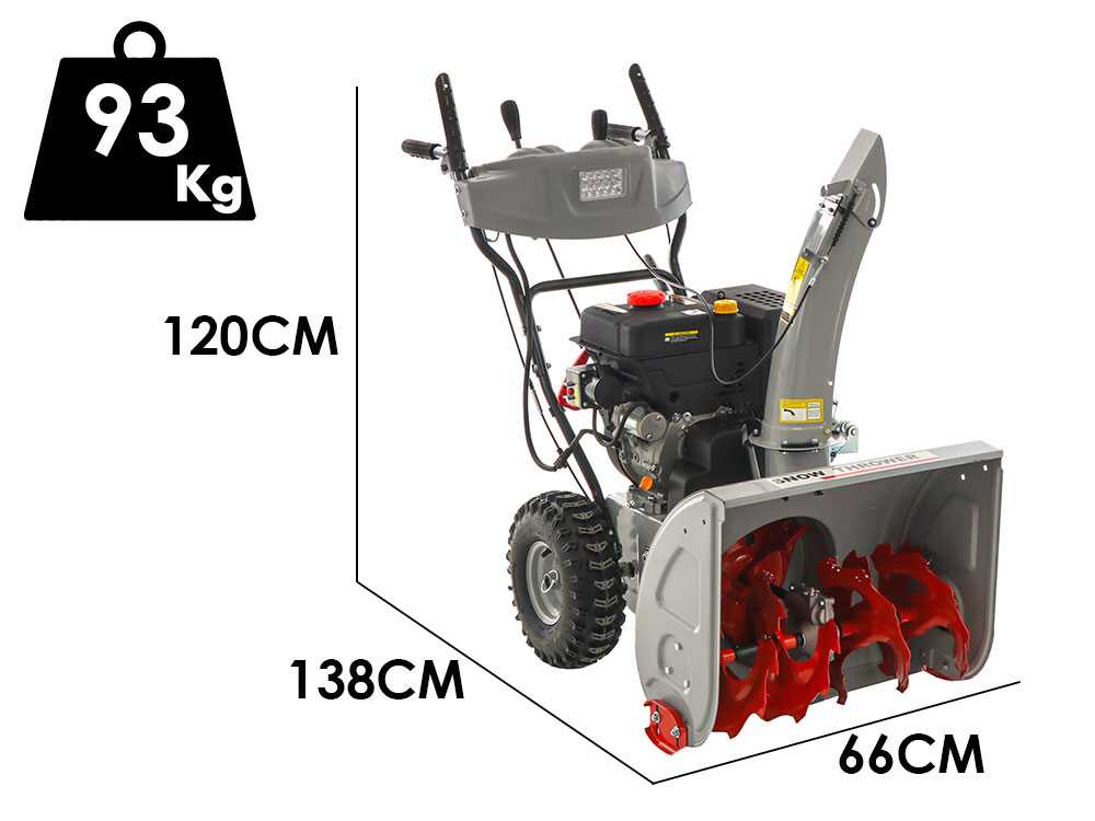 AMA NPS962 - Benzin-Schneefräse - Loncin LC180FDS Motor
