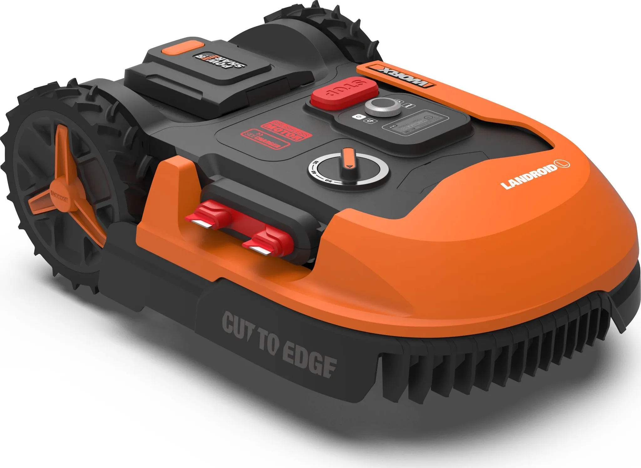 WORX 20V Akku-Mähroboter Landroid L1000 20cm/1.000 m² mit App WR147E.1, inkl. Installationsmaterial