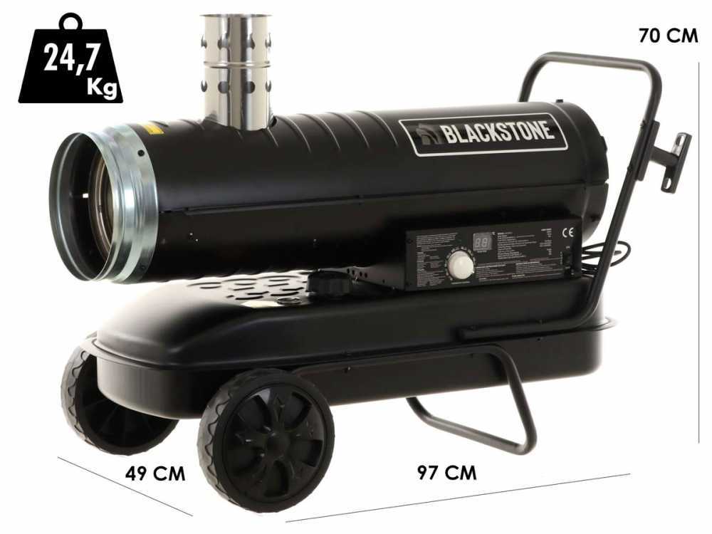 BlackStone i-BDH 20 KW - Diesel Heizgerät - 20 KW - Indirekte Verbrennung
