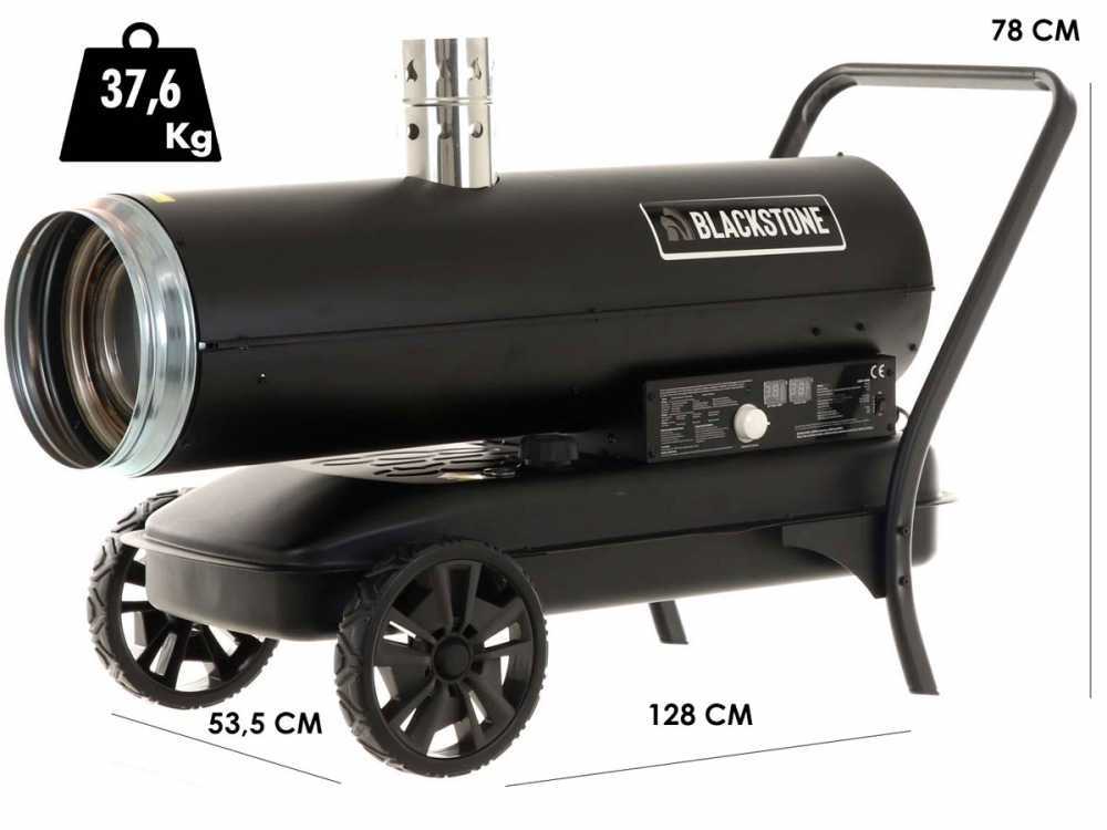 BlackStone i-BDH 50 KW - Diesel Heizgerät - 50 KW - mit indirekter Heizung