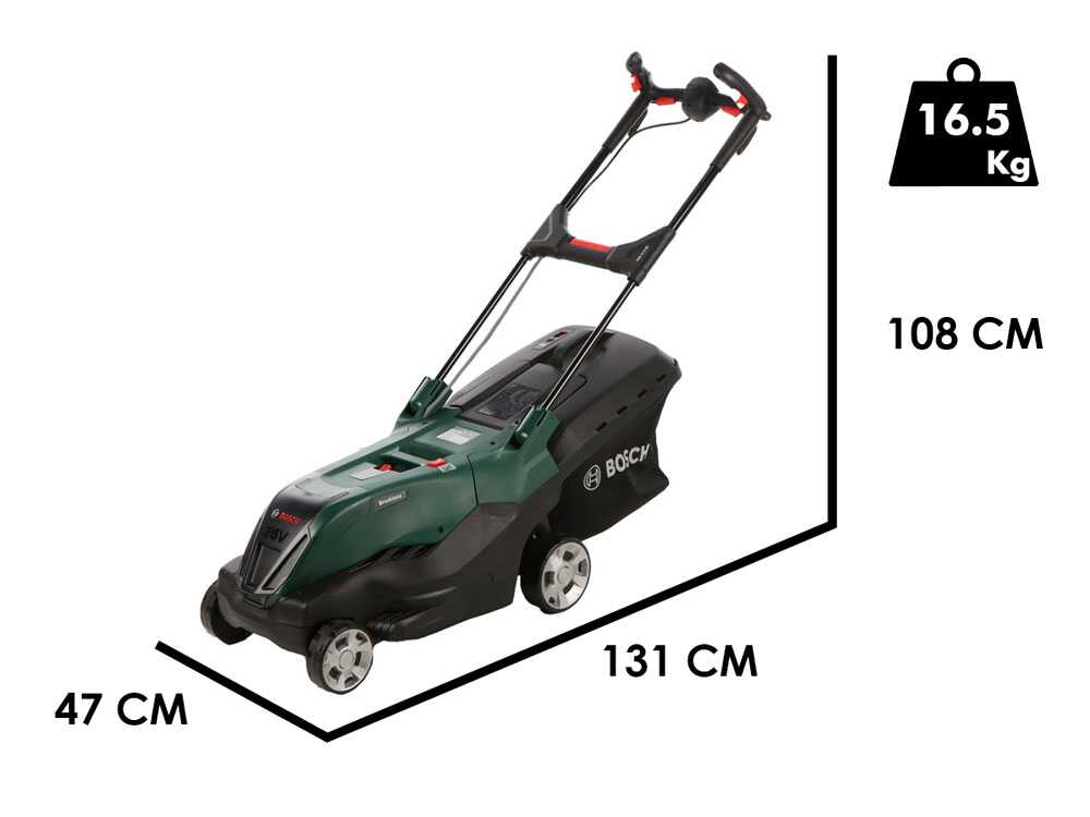 Bosch AdvancedRotak 36V-44-750- Akku-Rasenmäher - 44 cm Schnittbreite  - 2x 36V 4Ah