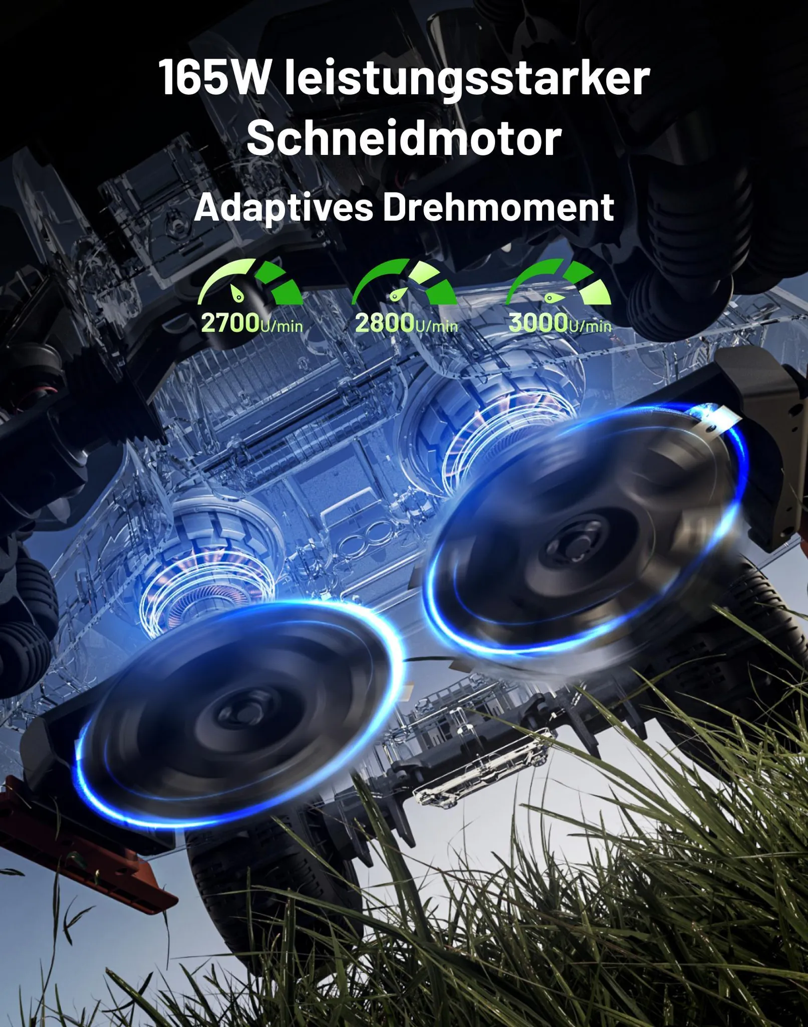 Mammotion LUBA 3 AWD 3000 Mähroboter ohne Begrenzungskabel, bis 3000 m², 360° LiDAR+NetRTK+KI Vision, 80% Steigung, Auto-Kartierung, 4G-Modul, APP – Bild 9