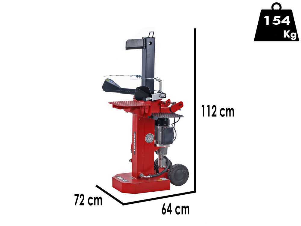 Docma SF100 Rapid 220 XX - Elektrischer Holzspalter - senkrecht