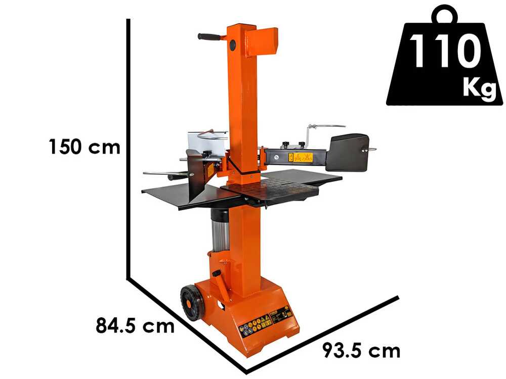 Forest Master FM8VE - Elektrischer Holzspalter - Vertikal – Bild 2