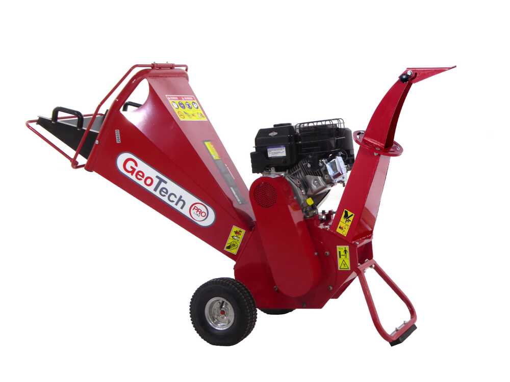 GeoTech PCS70BS - Profi Häcksler Schredder - B&S Benzinmotor 950