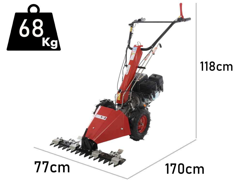 GeoTech-Pro MCT650 - Mehrzweck-Balkenmäher - Loncin G200F