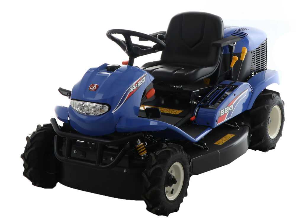 Hochgras-Rasentraktor Iseki SRA 950A 2wd - Kawasaki Motor 726 cm³ - Zweistufiges Hydrostat-Getriebe – Bild 3