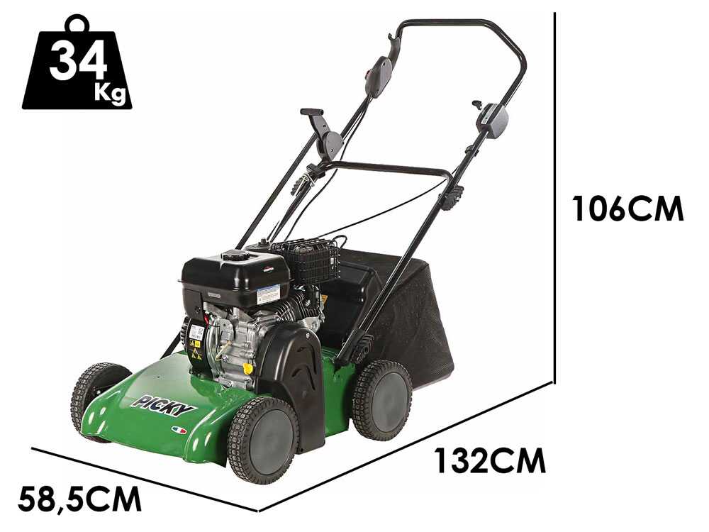 Marina Systems Picky B – Benzin-Kehrmaschine - Motor B&S XR750