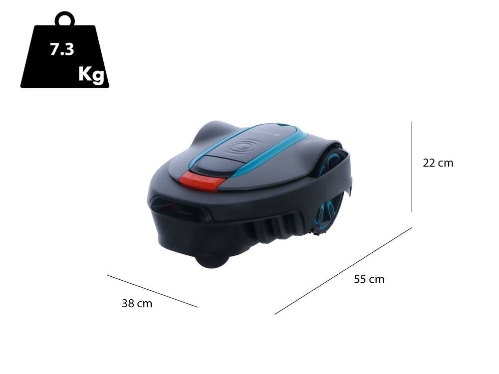Mähroboter Gardena SILENO city 600 Smart set - Gardena Smart App Steuerung