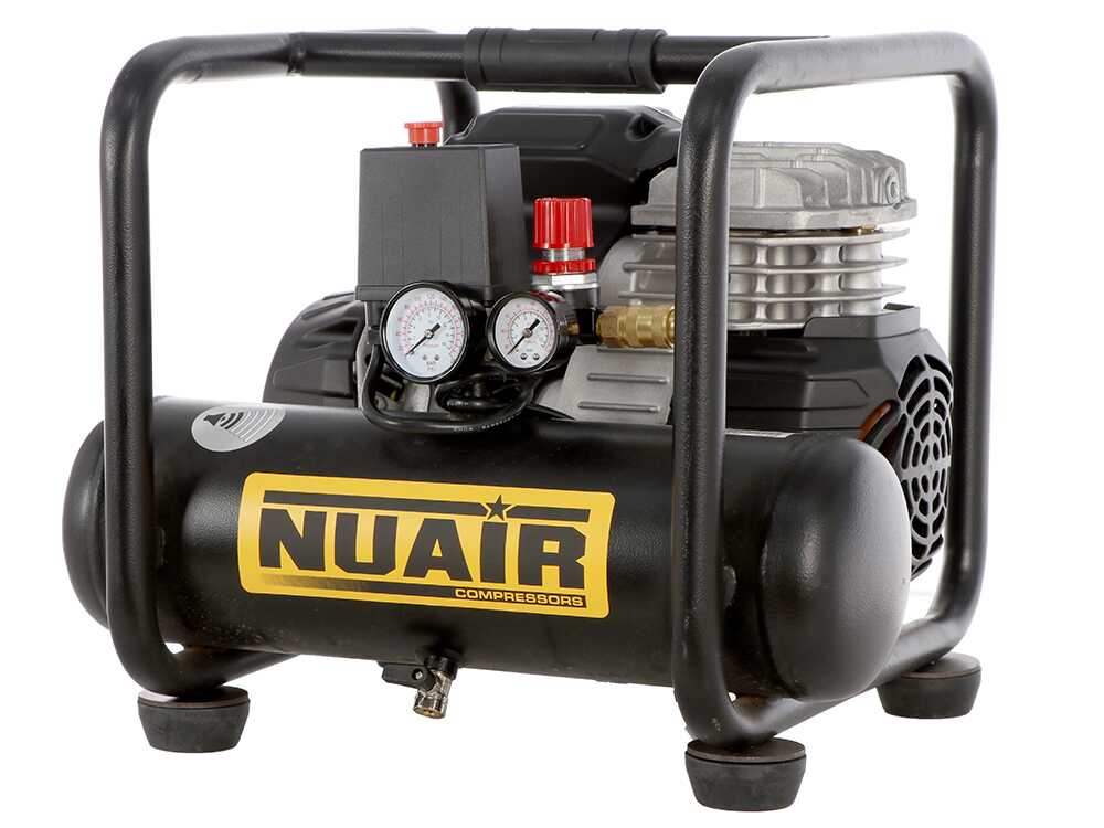 Nuair SIL 244/6 - Elektrischer tragbarer Kompressor - Motor 1.5 PS - 6 l oilless – Bild 4