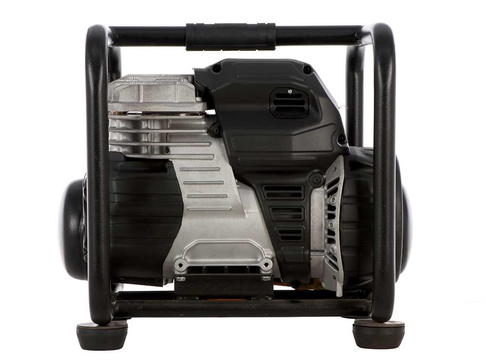 Nuair SIL 244/6 - Elektrischer tragbarer Kompressor - Motor 1.5 PS - 6 l oilless – Bild 2
