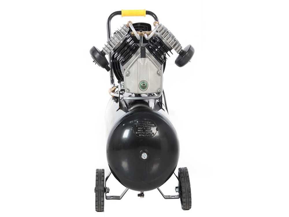 Stanley Fatmax DV2 400/10/50 - Elektrischer Kompressor mit Wagen - Motor 3 PS - 50 Lt – Bild 4