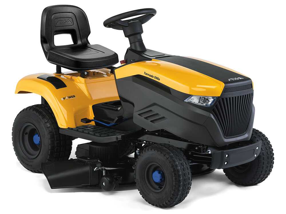 Stiga Tornado 598e - 48V/40Ah - Akku-Rasentraktor - mit Seitenauswurf – Bild 2